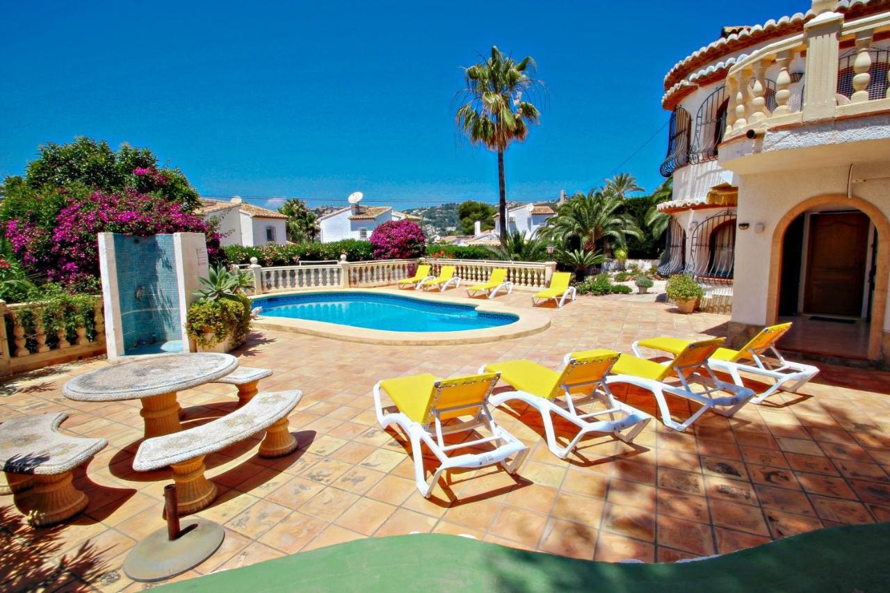 Rondel - Sea View Villa With Private Pool In Costa Blanca Moraira Exteriér fotografie