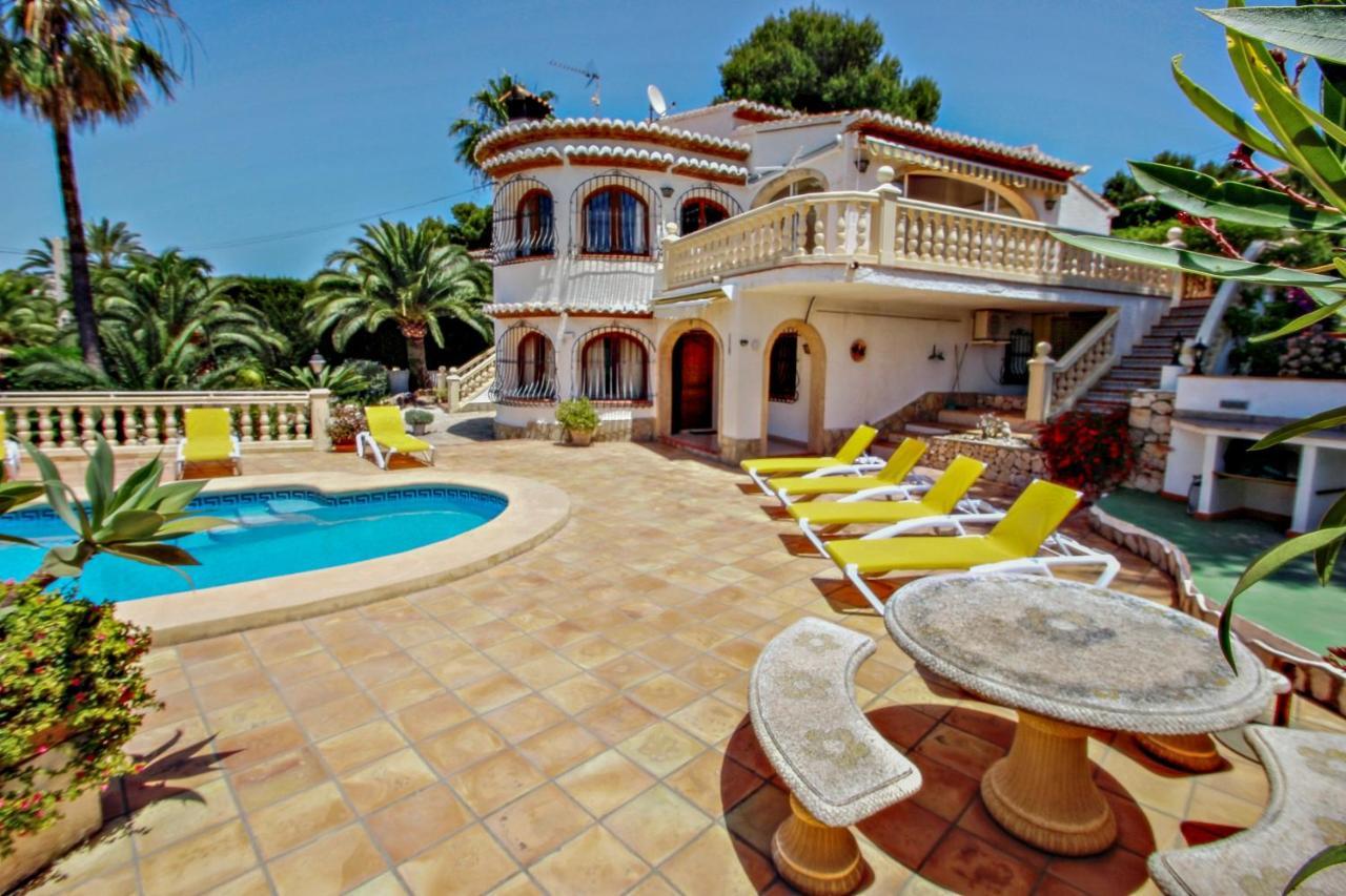 Rondel - Sea View Villa With Private Pool In Costa Blanca Moraira Exteriér fotografie