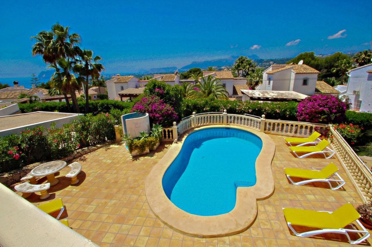 Rondel - Sea View Villa With Private Pool In Costa Blanca Moraira Exteriér fotografie