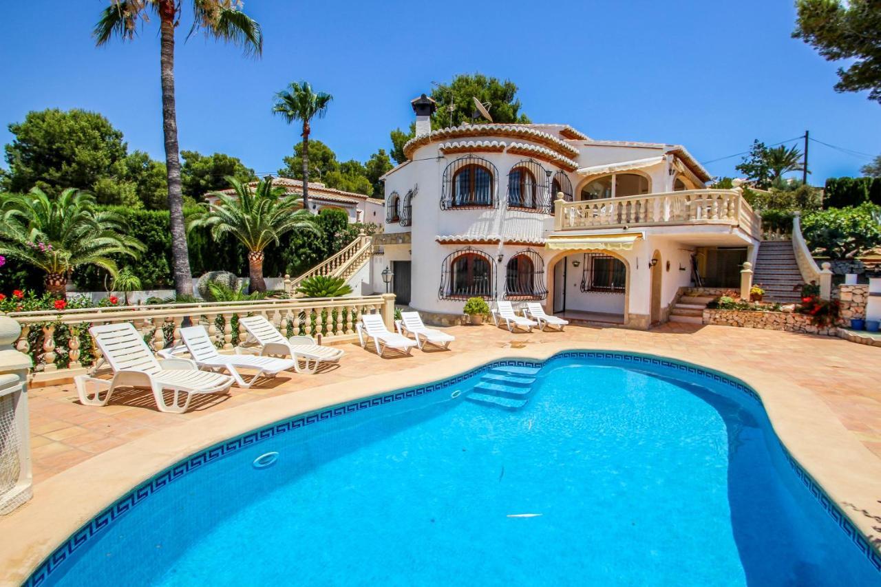 Rondel - Sea View Villa With Private Pool In Costa Blanca Moraira Exteriér fotografie